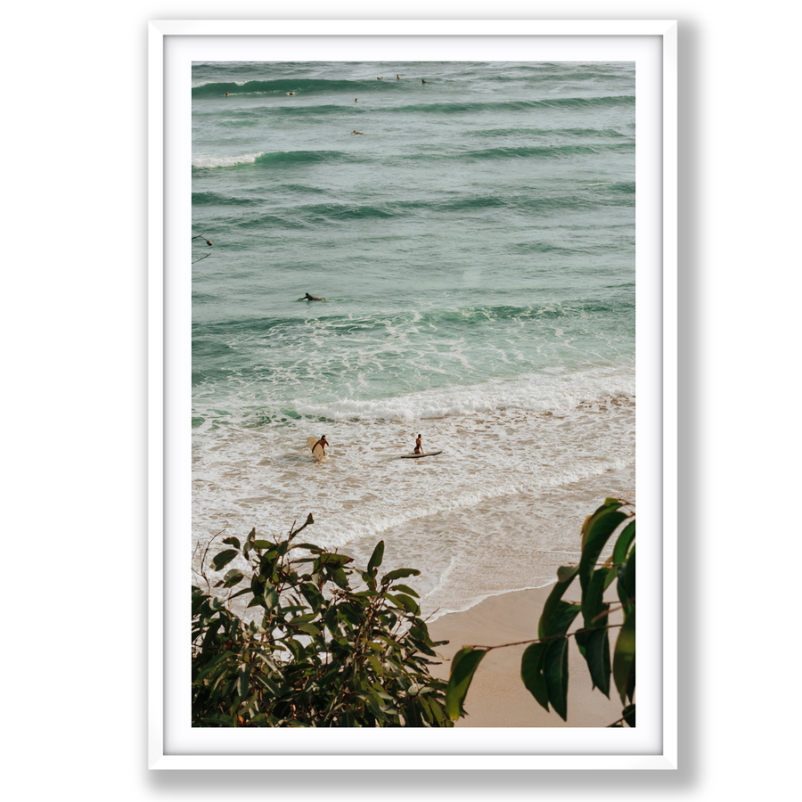 Private Paradise Byron Bay beach wall art main fine art print image