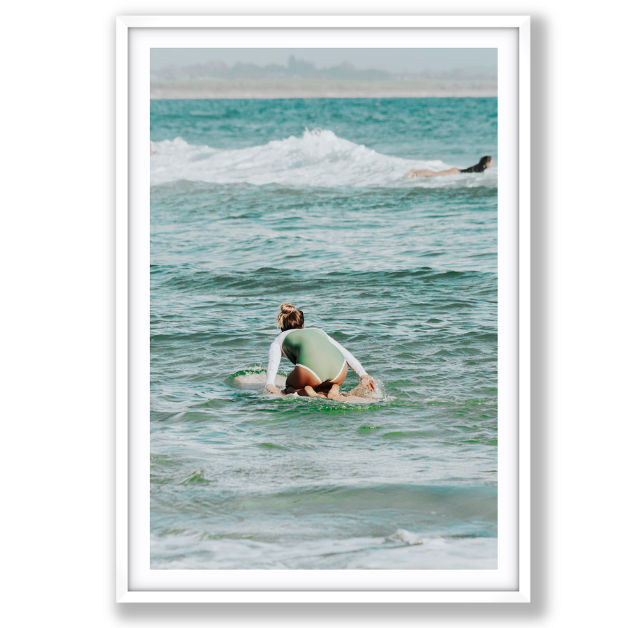 Quincy Byron Bay Surf coastal wall art main fine art print image