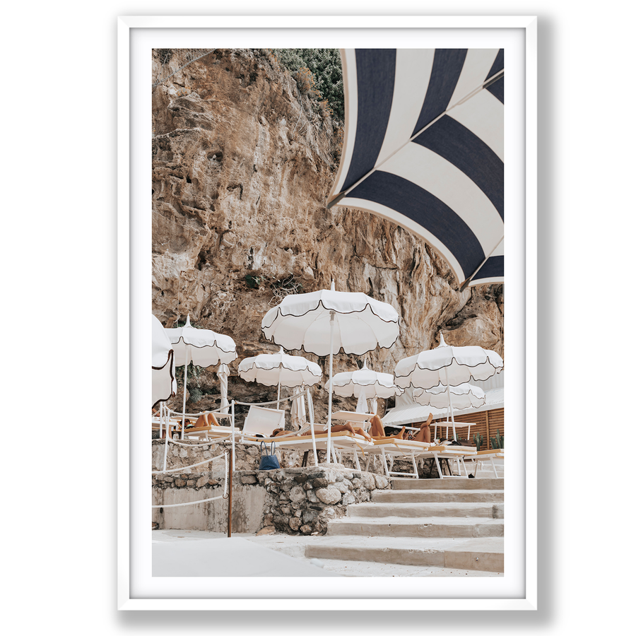 Rocky Refuge Positano wall art main fine art print image