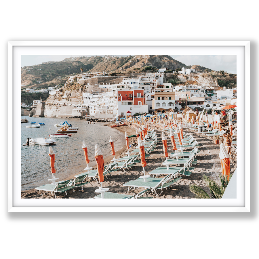 Sole Estivo Italian Ischia Italian coastal wall art main fine art print image