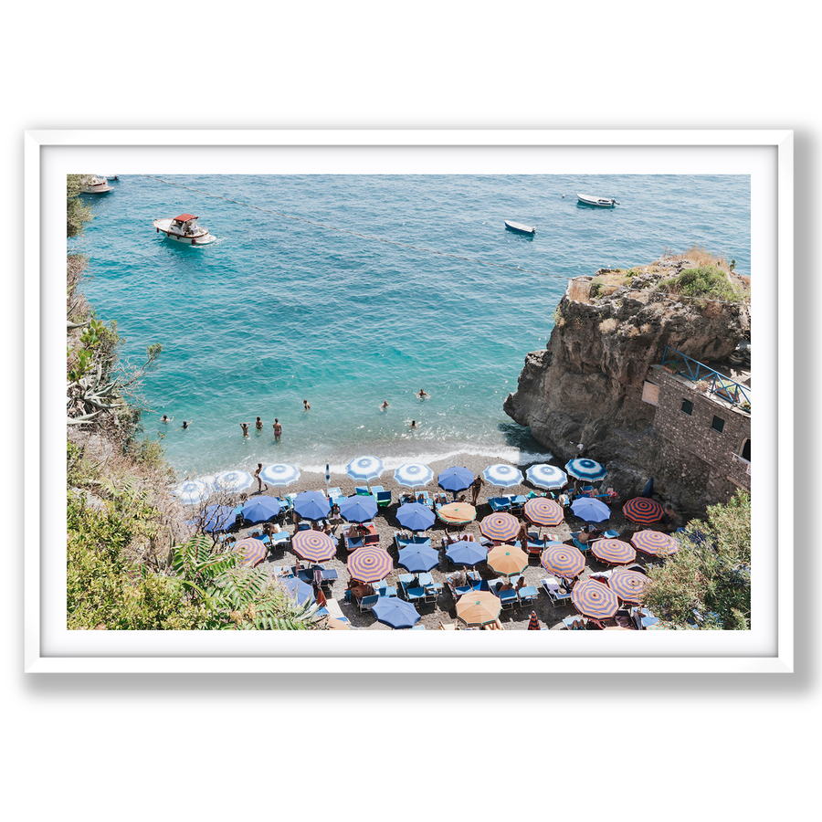 The Cove Positano coastal wall art main fine art print image