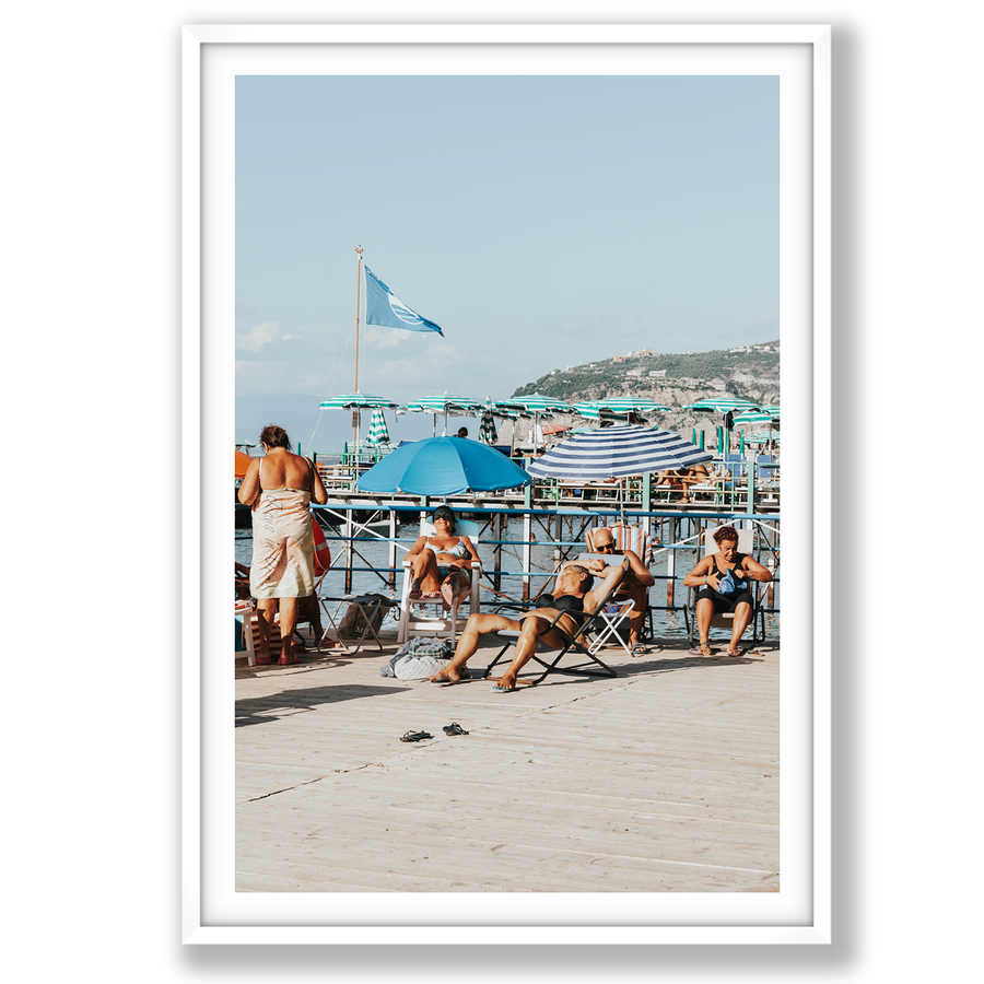 The Golden Years Sorrento Italian wall art main fine art print image