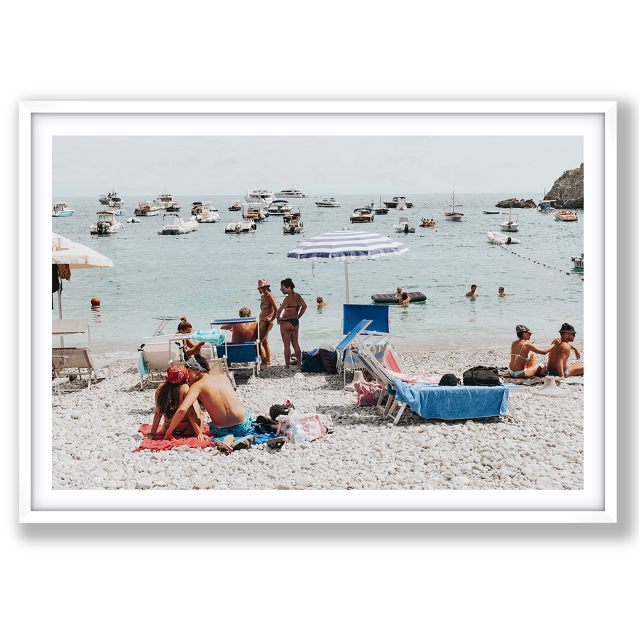 The Kiss Italian Nerano wall art main fine art print image