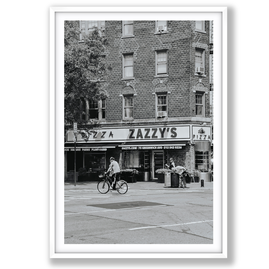 Zazzy's New York NYC Black & White wall art main fine art print image