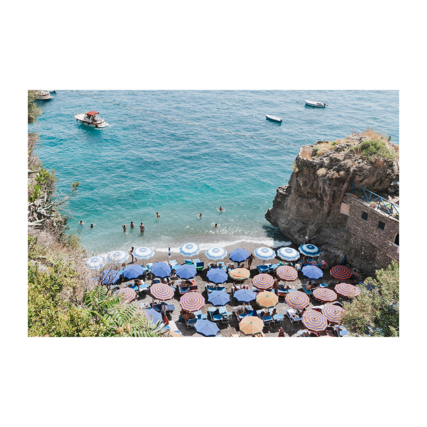 Positano Print, Italy Print - Amichi Co