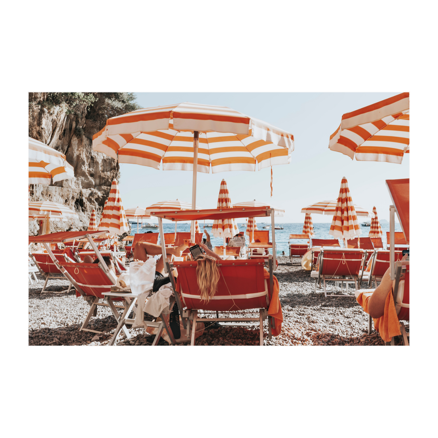 Positano Print, Italy Print - Amichi Co