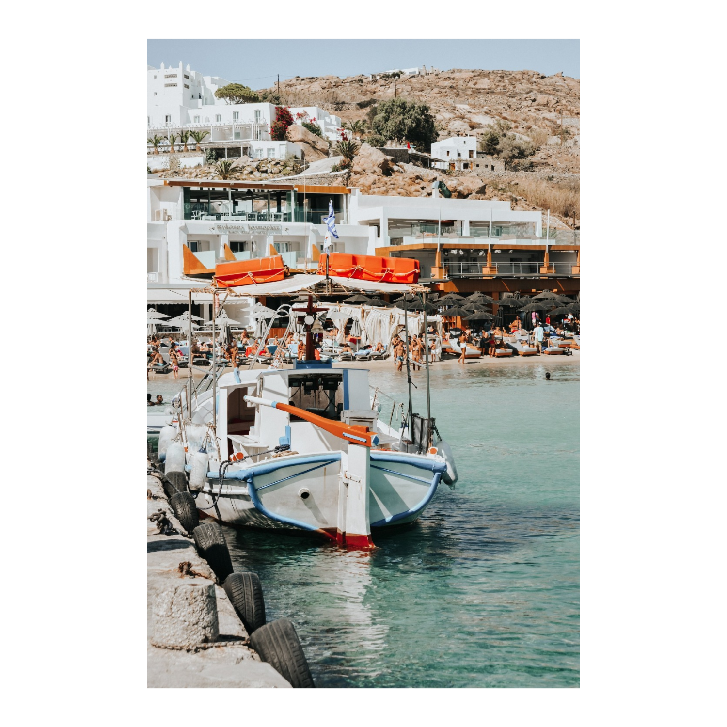 Mykonos Print, Greece Print - Amichi Co