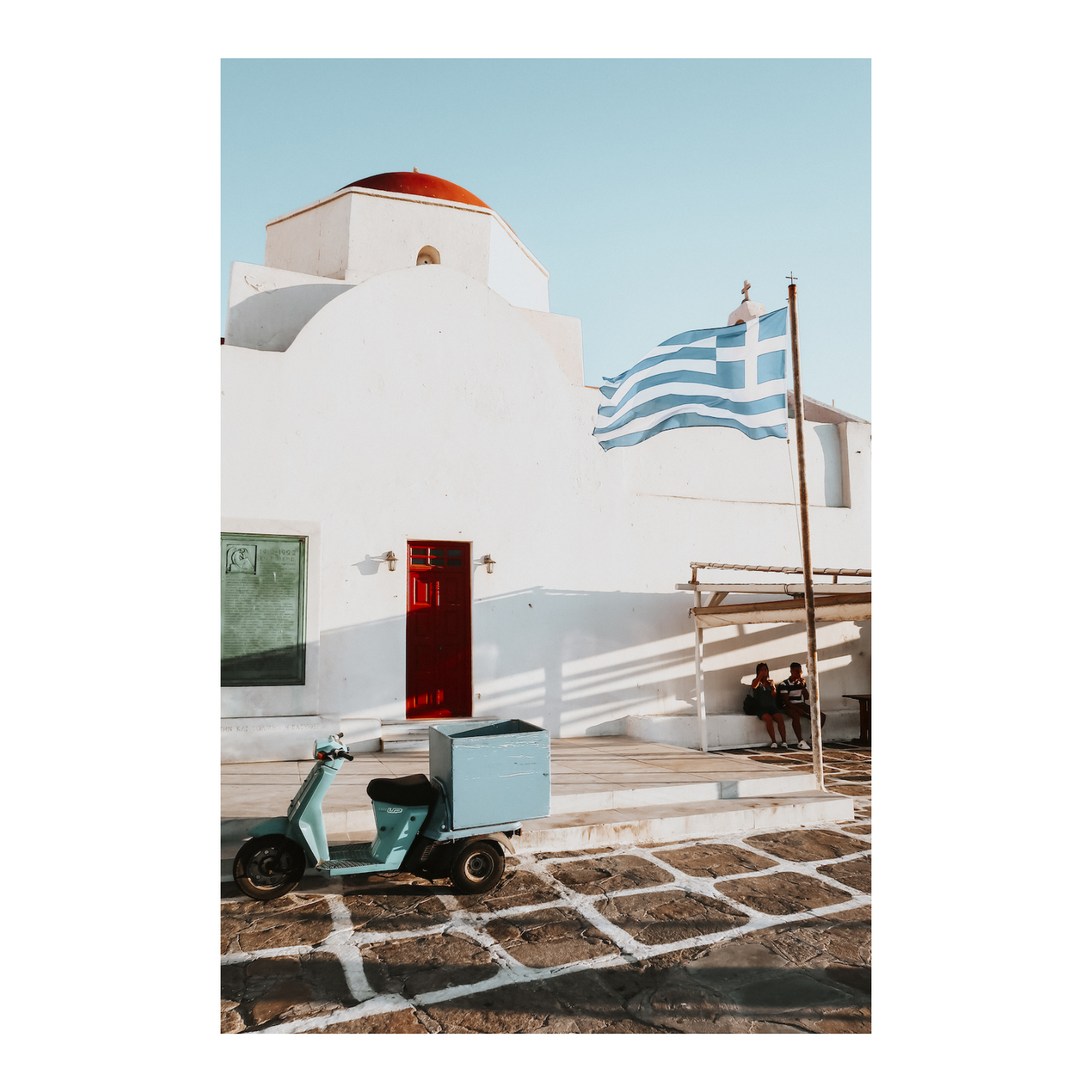 Mykonos Print, Greece Print - Amichi Co