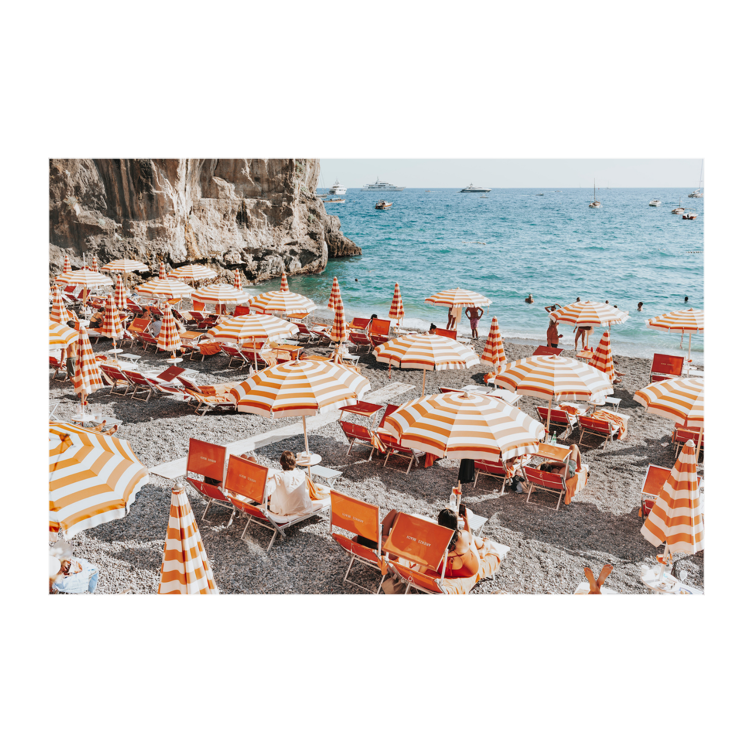 Positano Print, Italy Print - Amichi Co