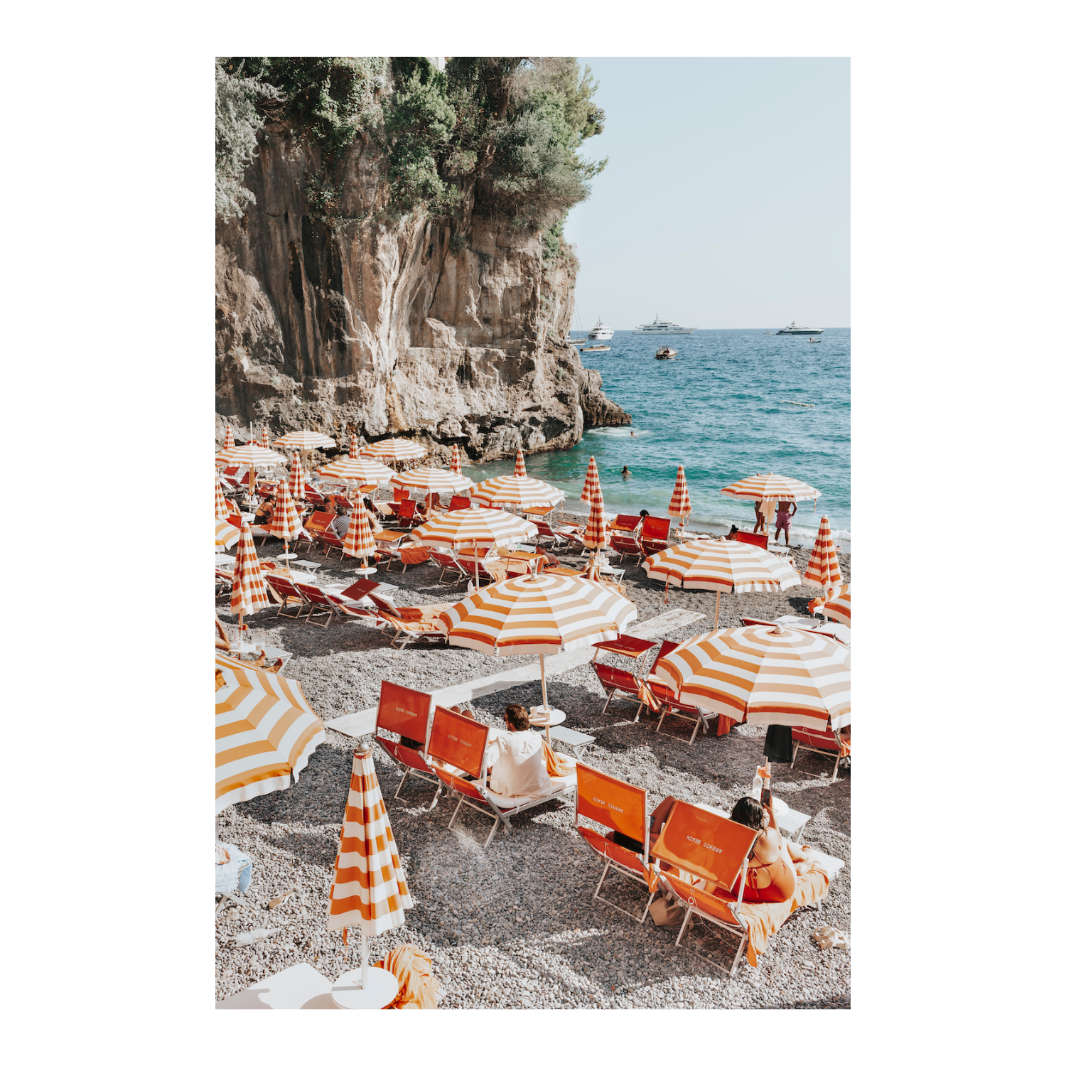 Positano Print, Italy Print - Amichi Co