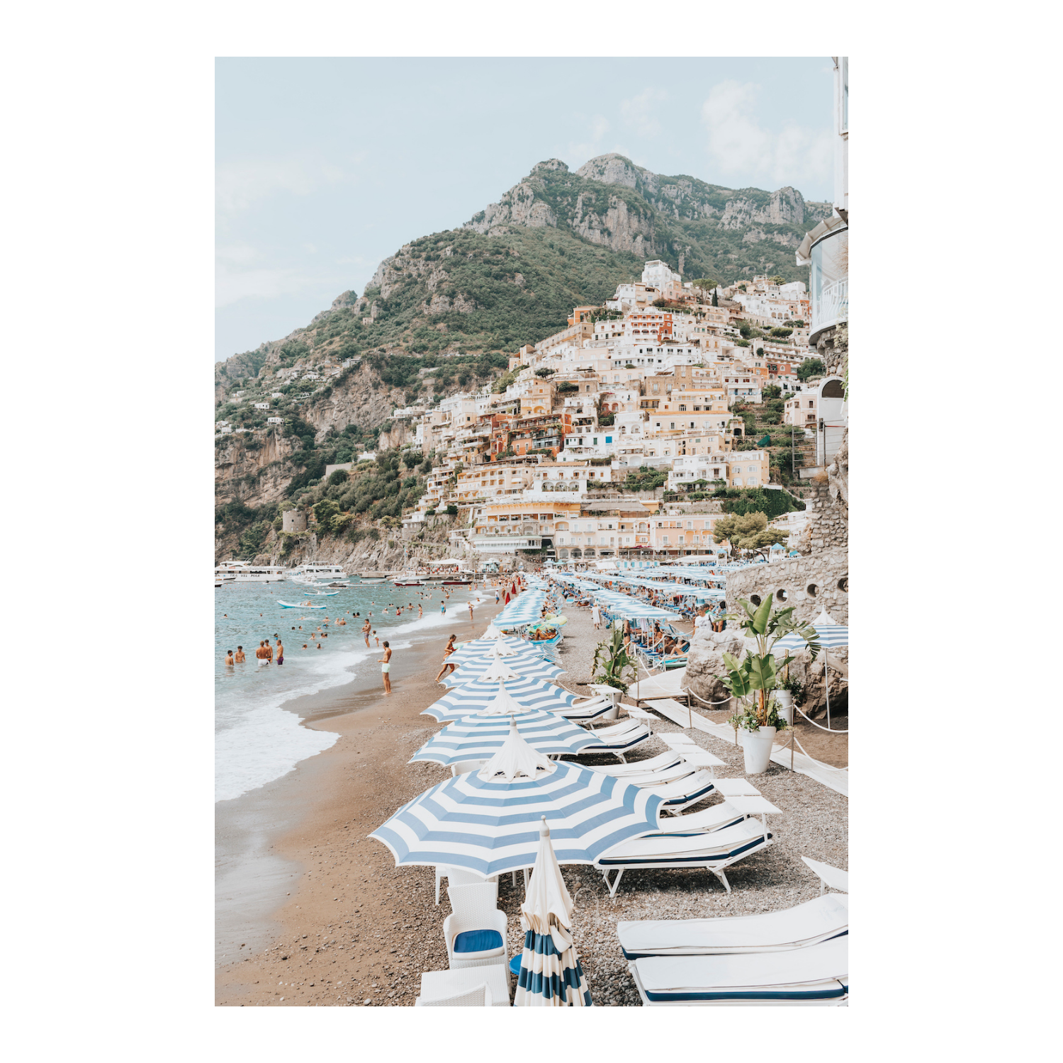 Positano Print, Italy Print - Amichi Co