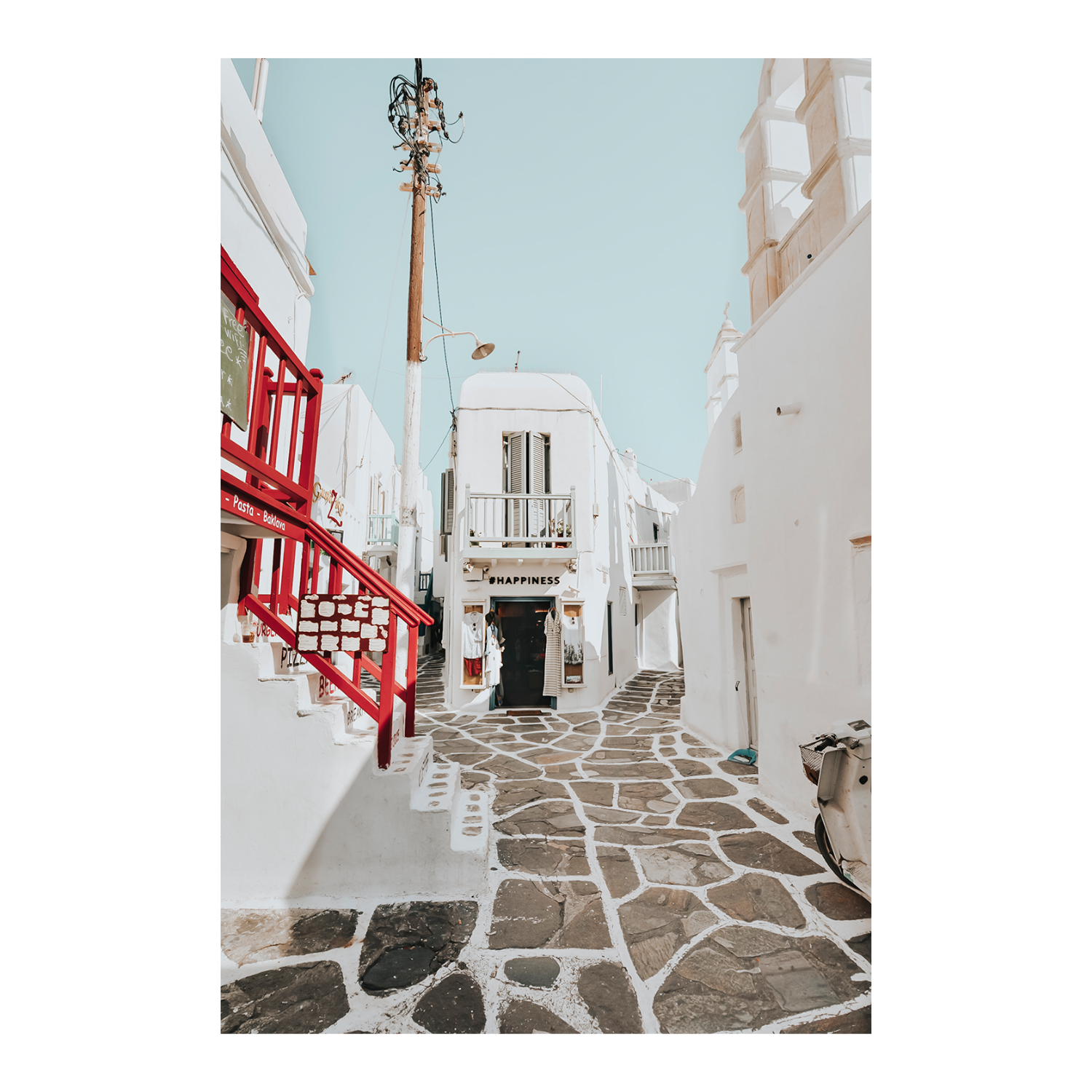 Mykonos Print, Greece Print - Amichi Co