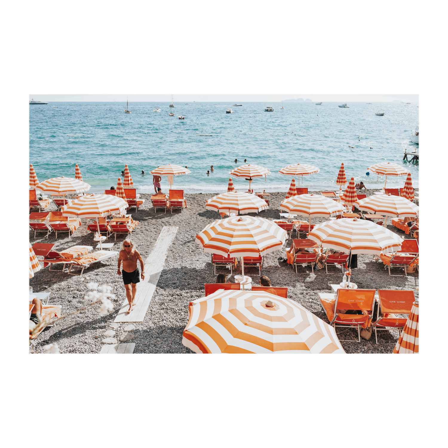 Positano Print, Italy Print - Amichi Co