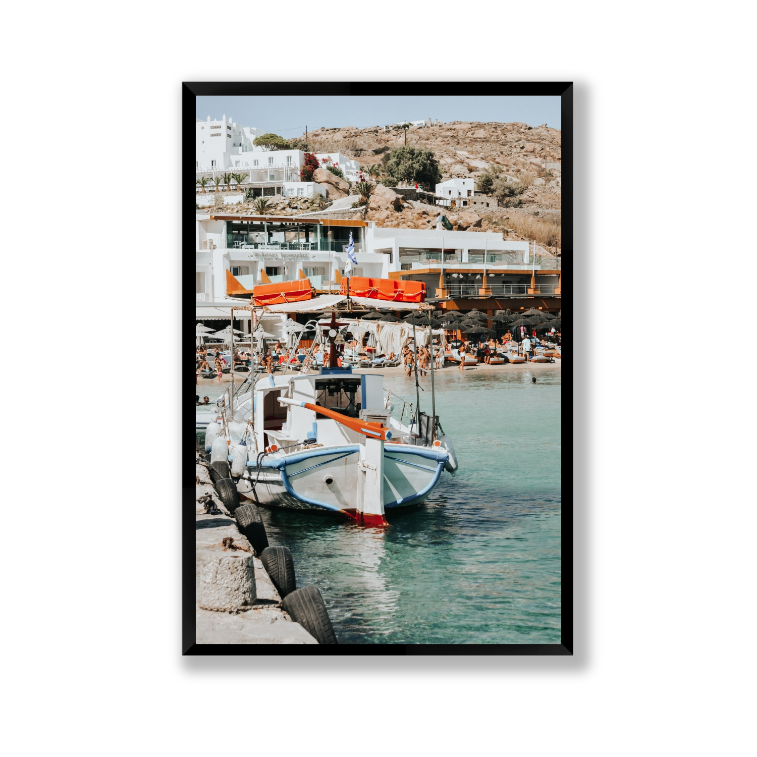 Mykonos Print, Greece Print - Amichi Co