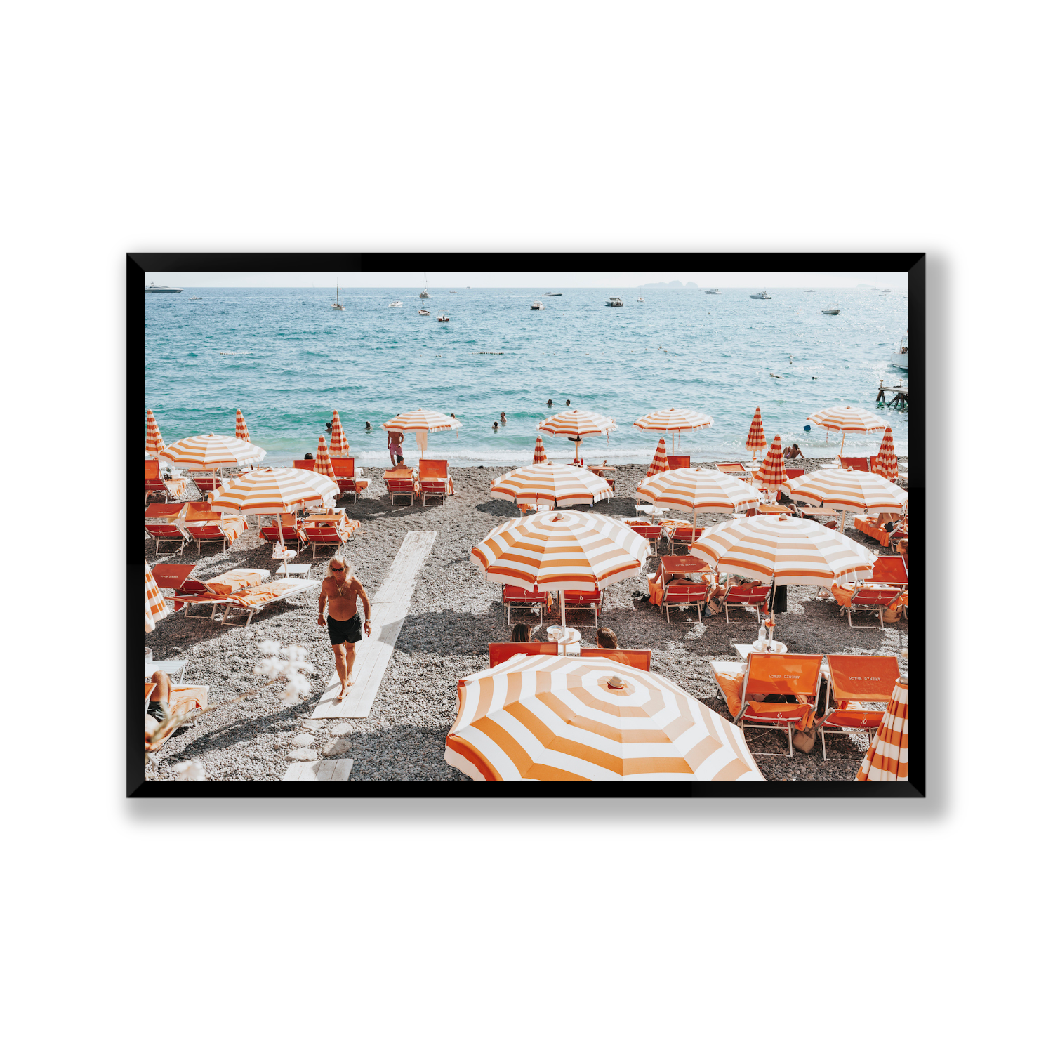 Positano Print, Italy Print - Amichi Co