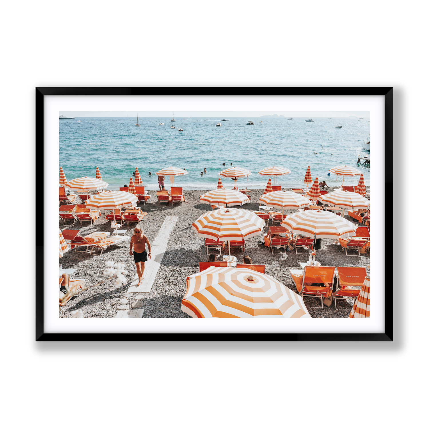 Positano Print, Italy Print - Amichi Co