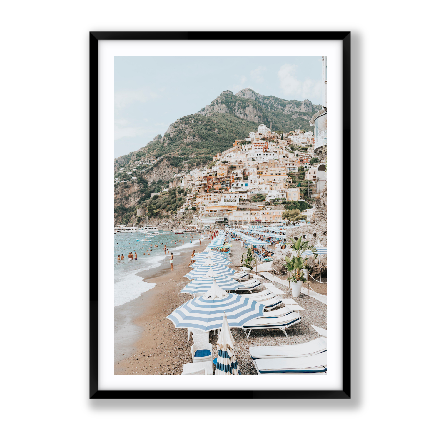 Positano Print, Italy Print - Amichi Co