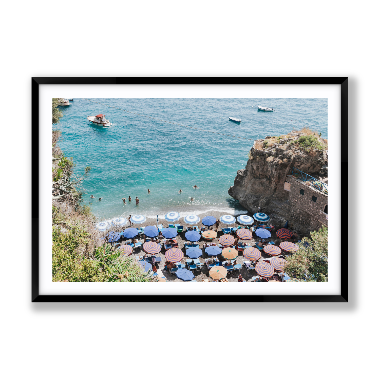 Positano Print, Italy Print - Amichi Co