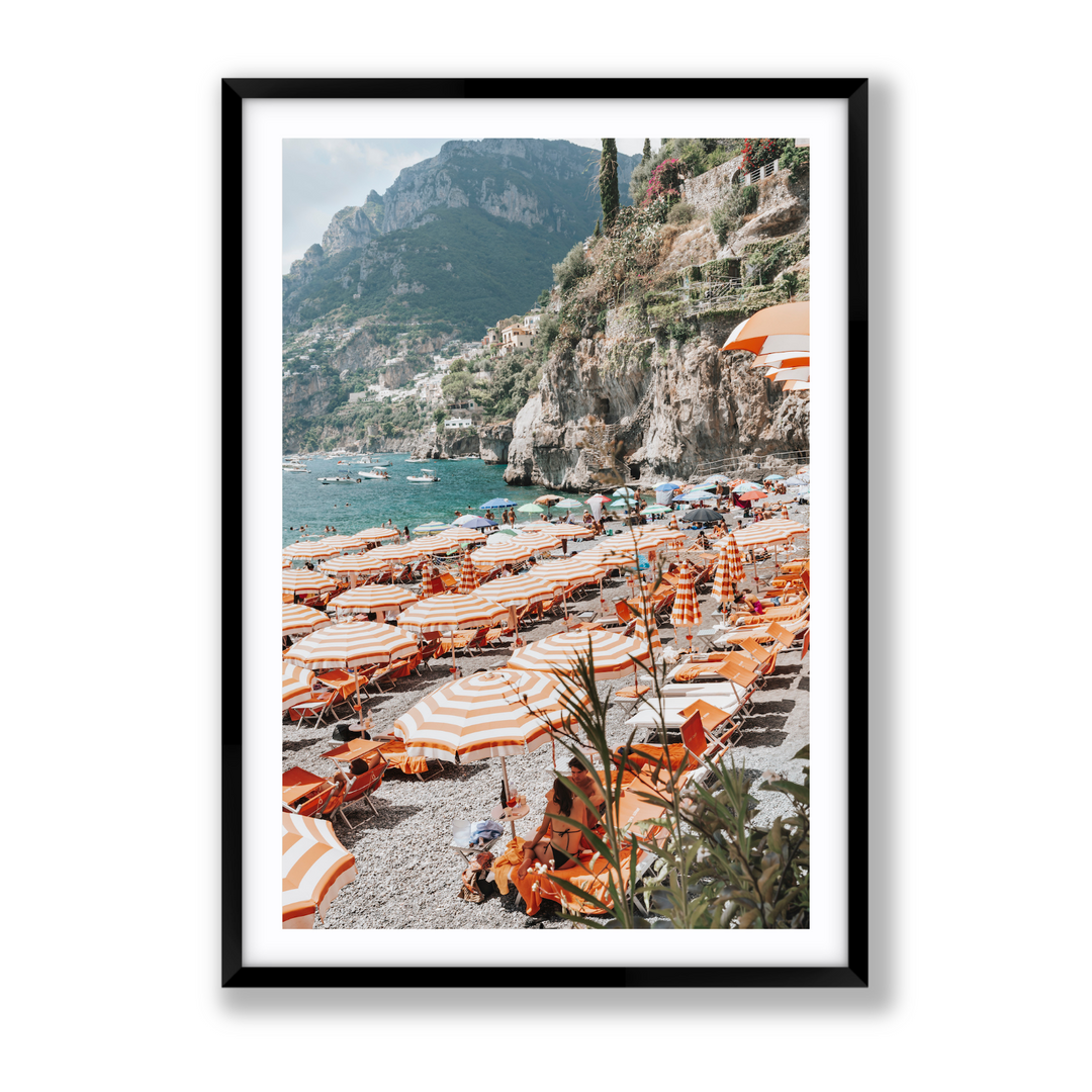 Positano Print, Italy Print - Amichi Co