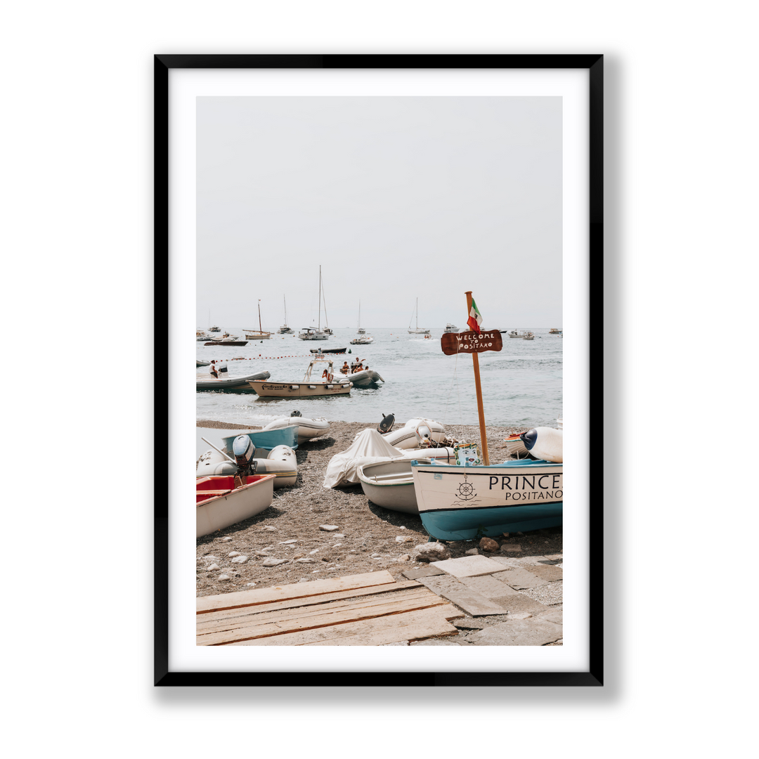 Positano Print, Italy Print - Amichi Co