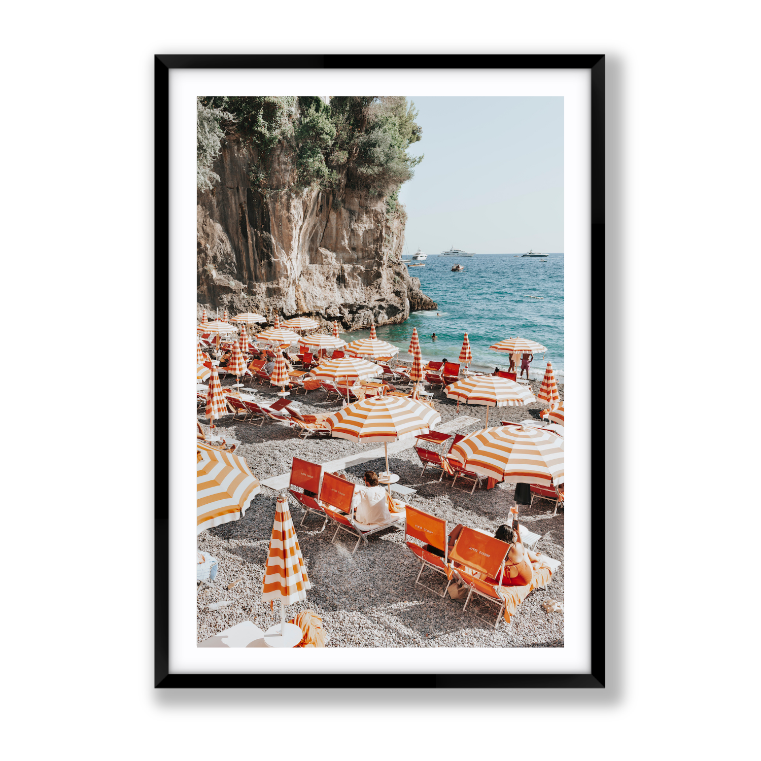 Positano Print, Italy Print - Amichi Co