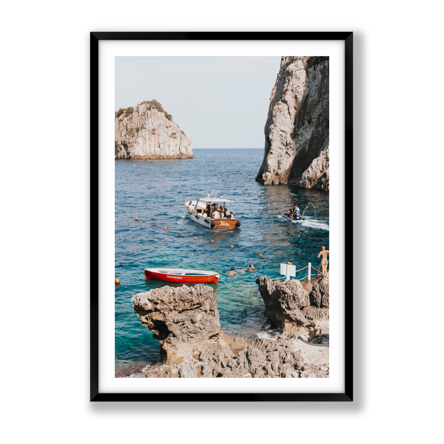 Capri Print, Italy Print - Amichi Co