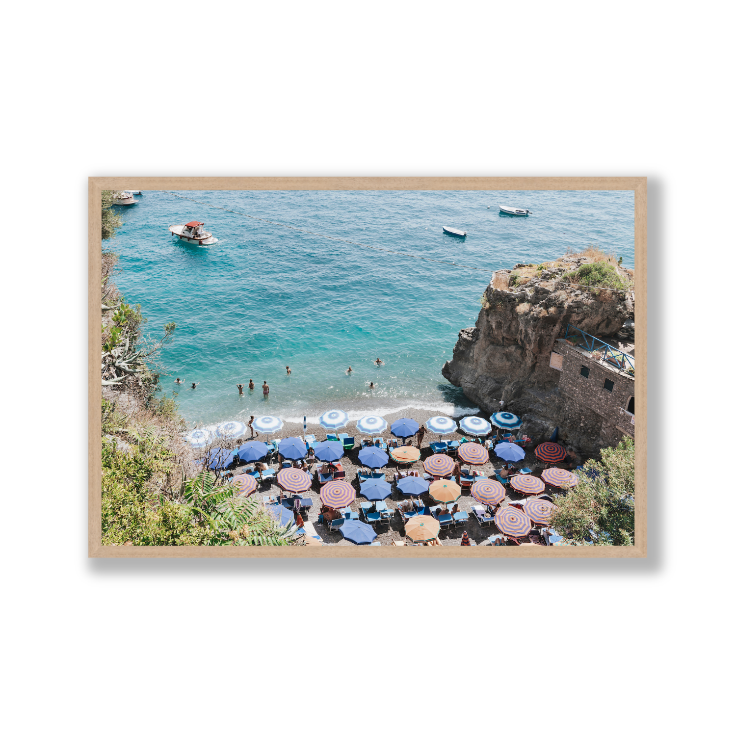 Positano Print, Italy Print - Amichi Co