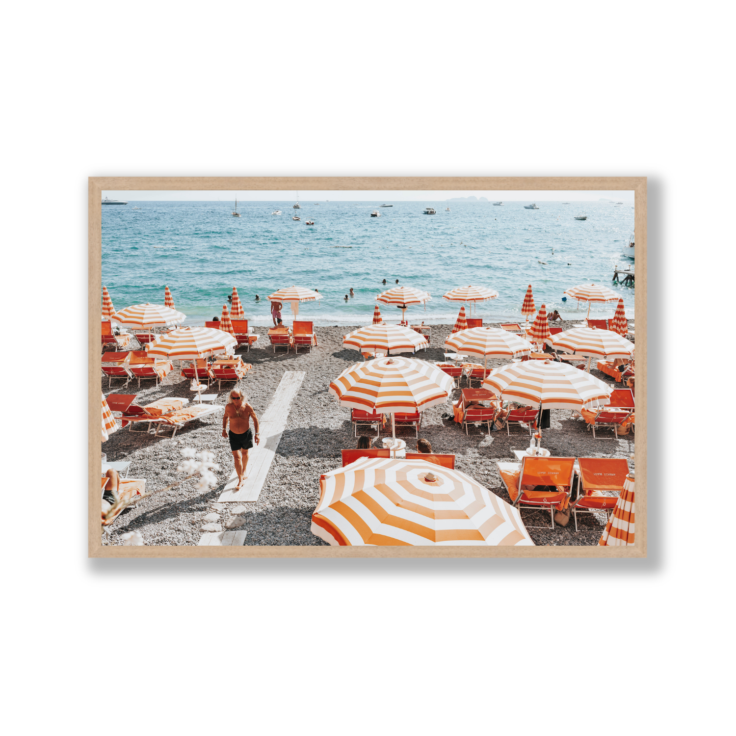 Positano Print, Italy Print - Amichi Co