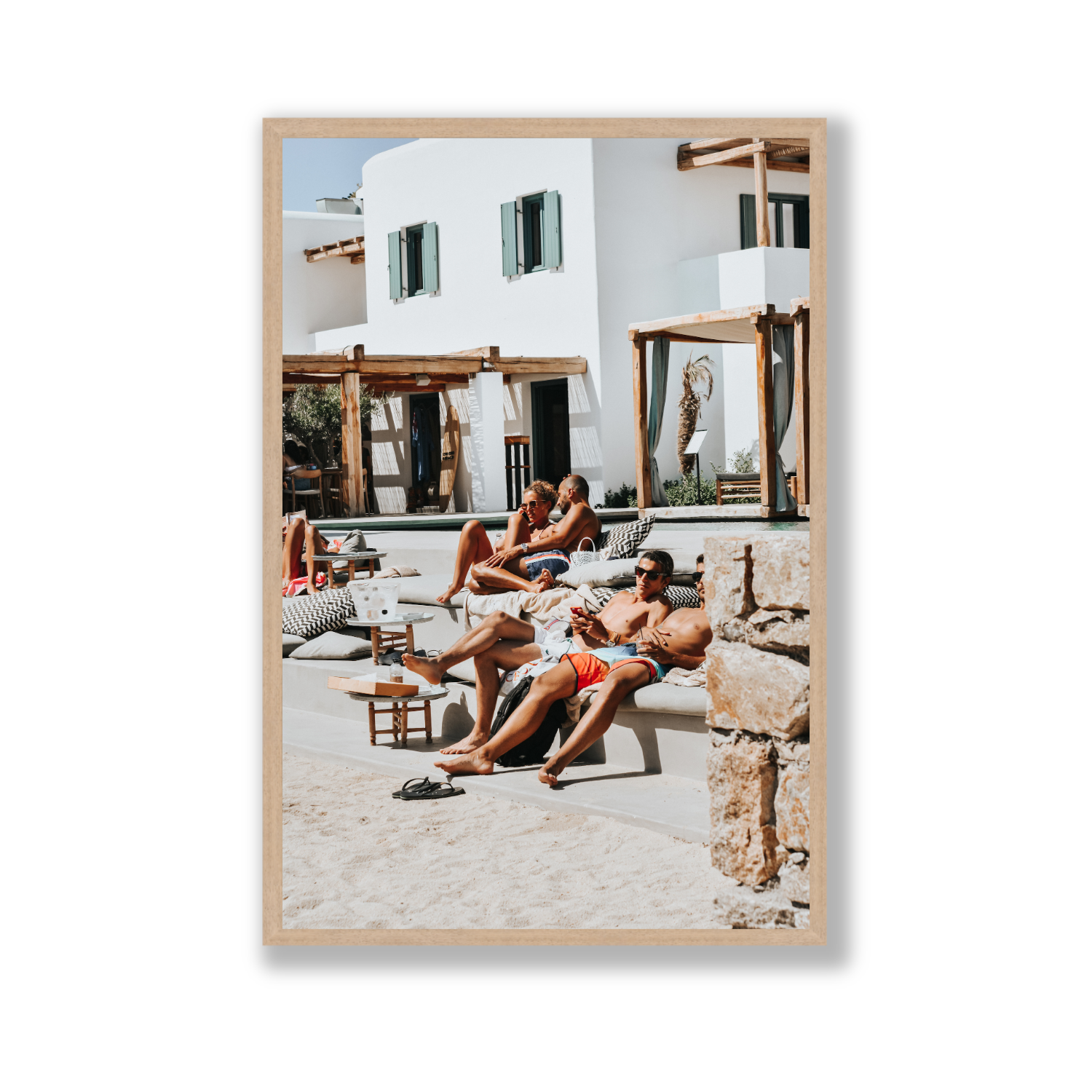 Mykonos Print, Greece Print - Amichi Co