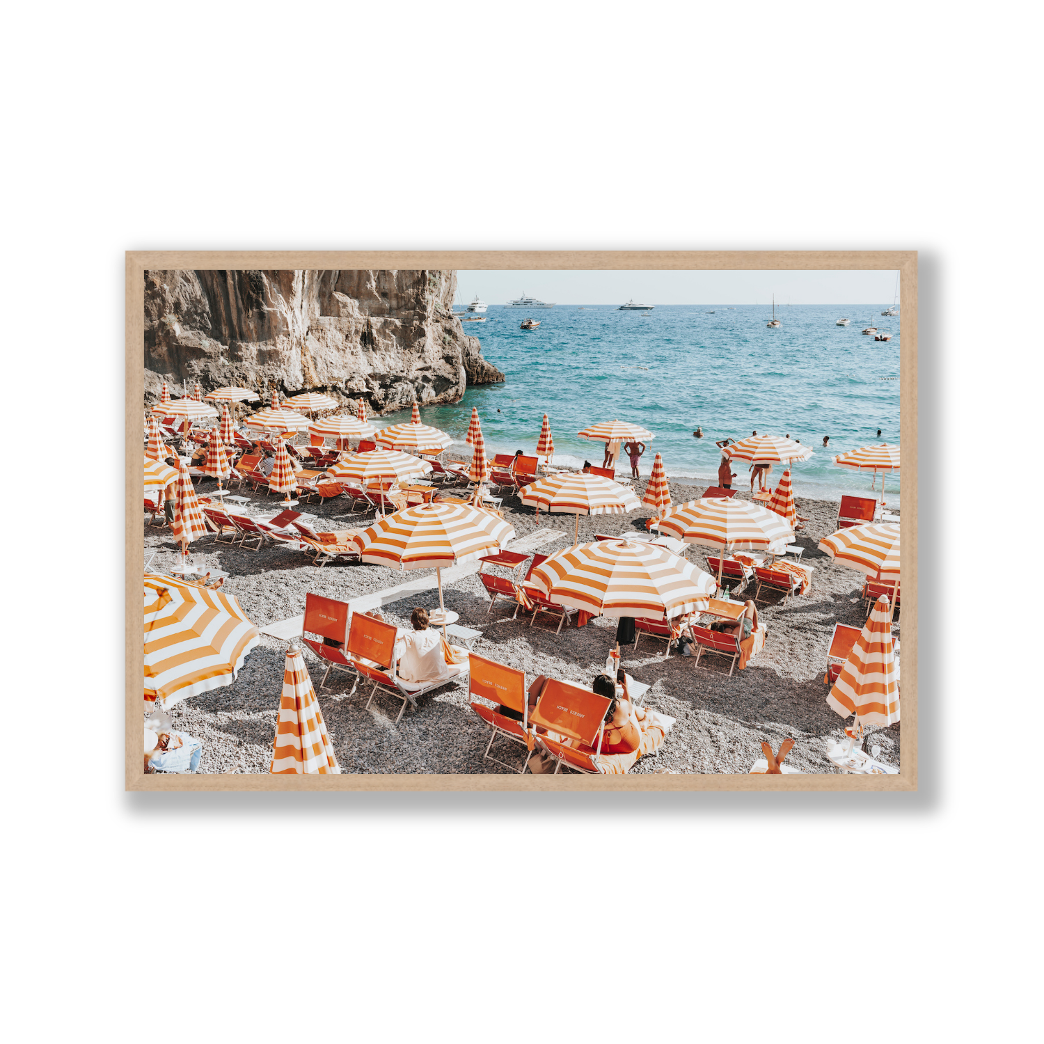 Positano Print, Italy Print - Amichi Co