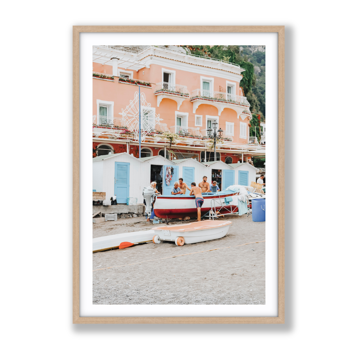 Positano Print, Italy Print - Amichi Co