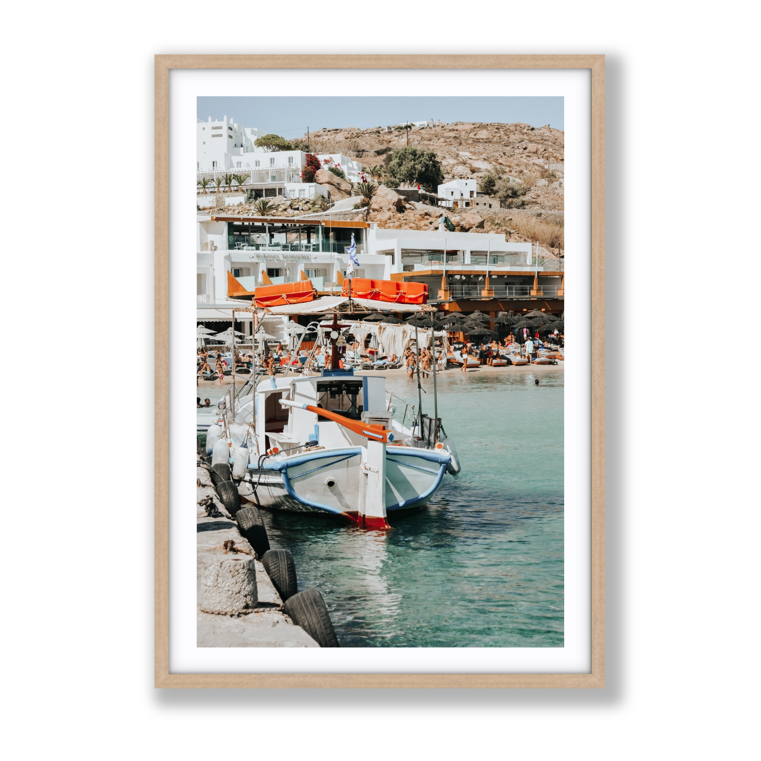 Mykonos Print, Greece Print - Amichi Co