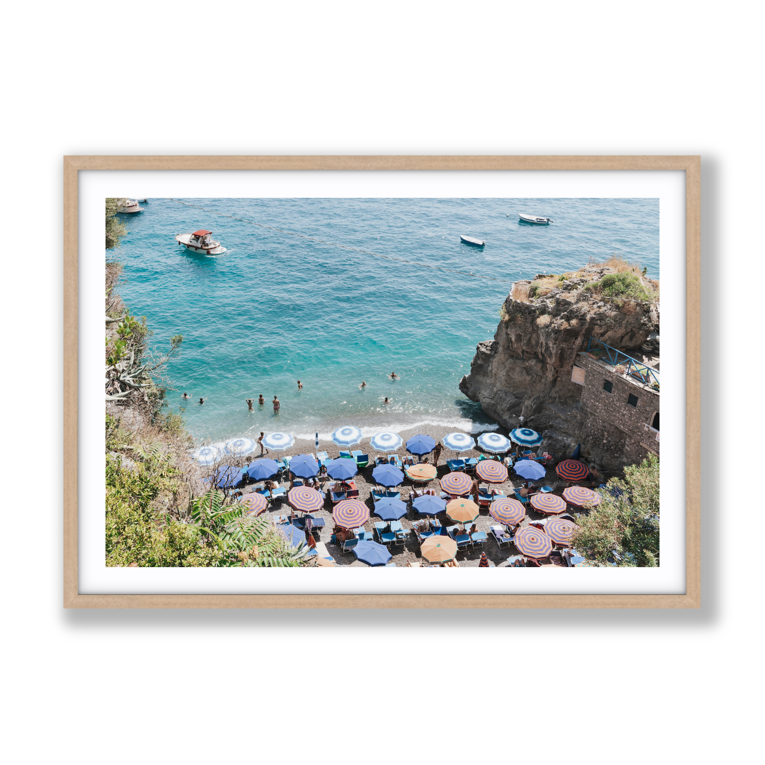 Positano Print, Italy Print - Amichi Co