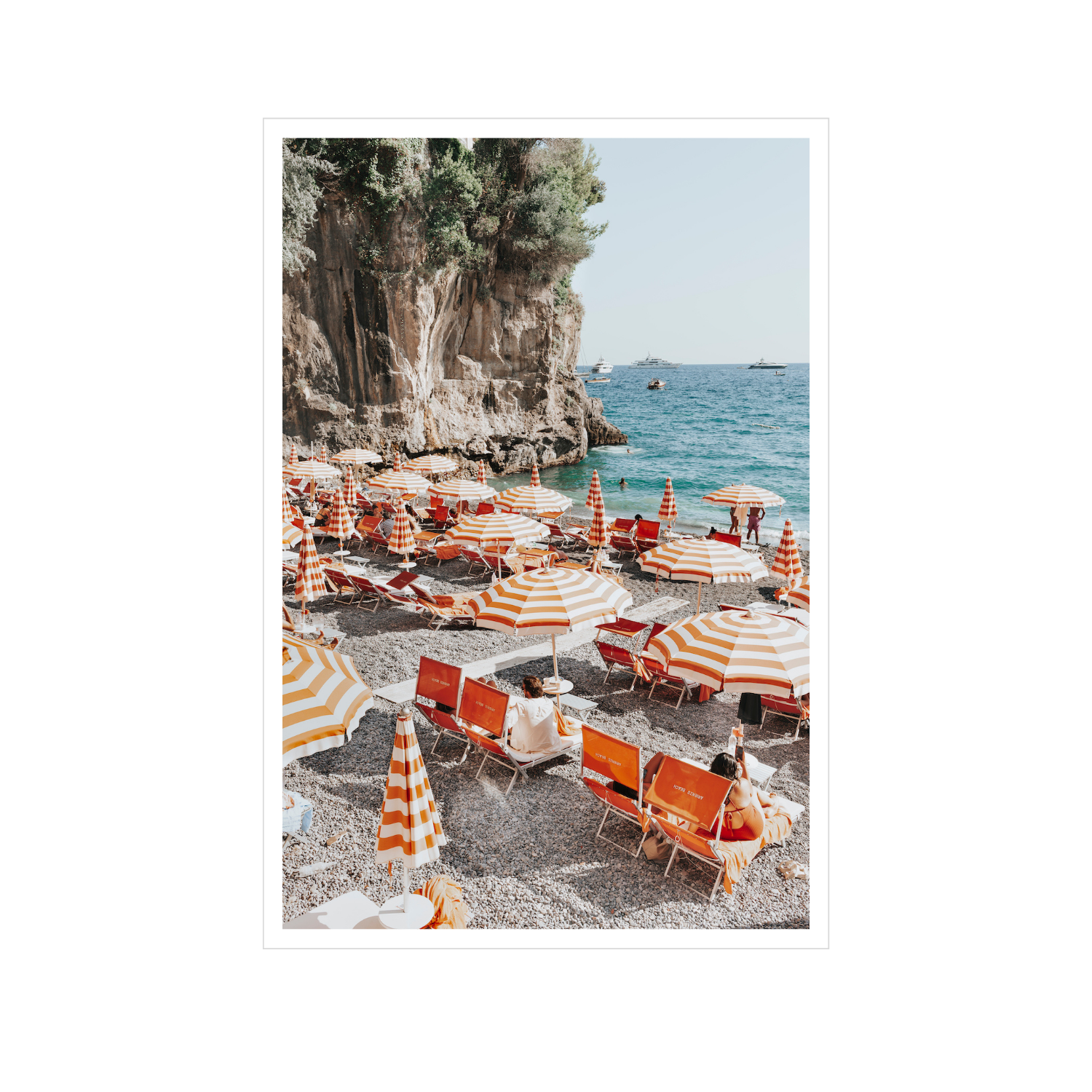 Positano Print, Italy Print - Amichi Co