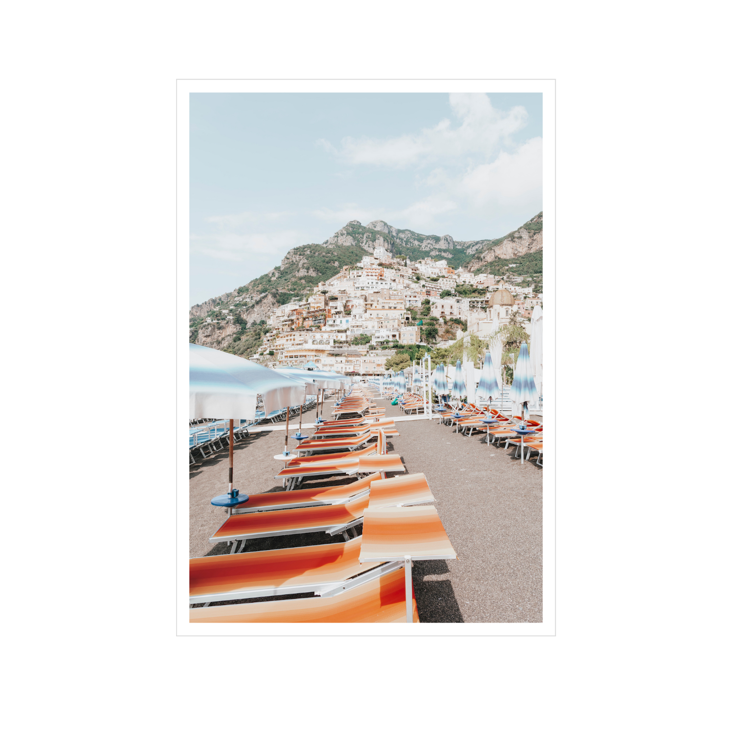 Positano Print, Italy Print - Amichi Co