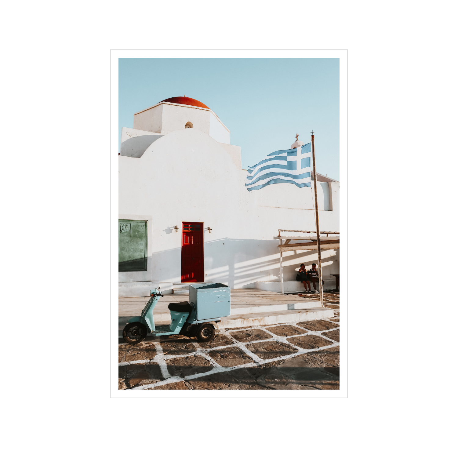 Mykonos Print, Greece Print - Amichi Co