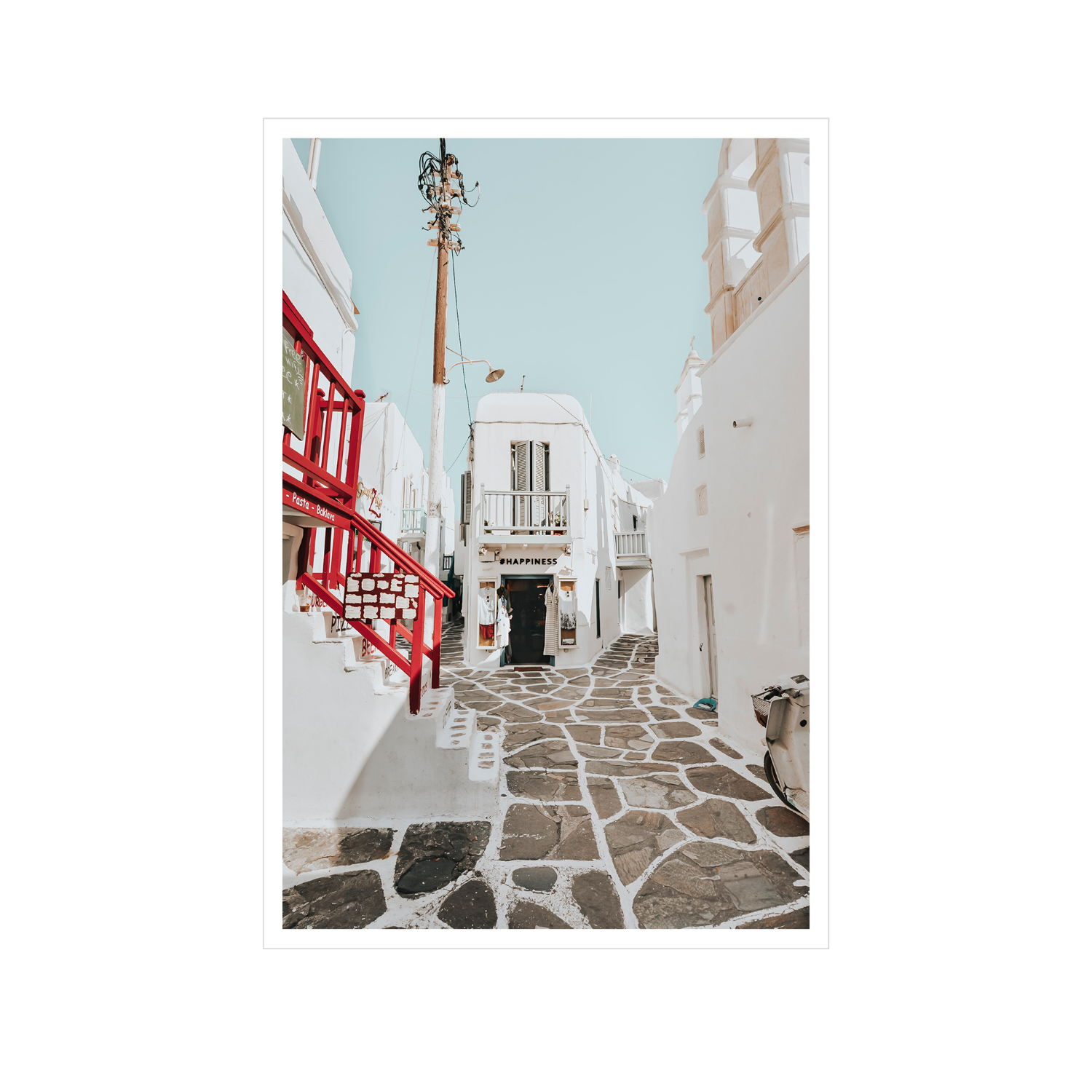 Mykonos Print, Greece Print - Amichi Co