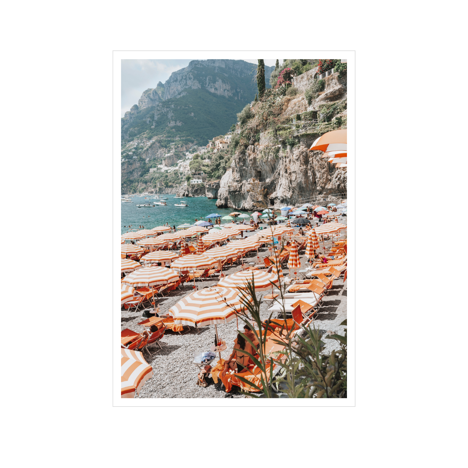 Positano Print, Italy Print - Amichi Co