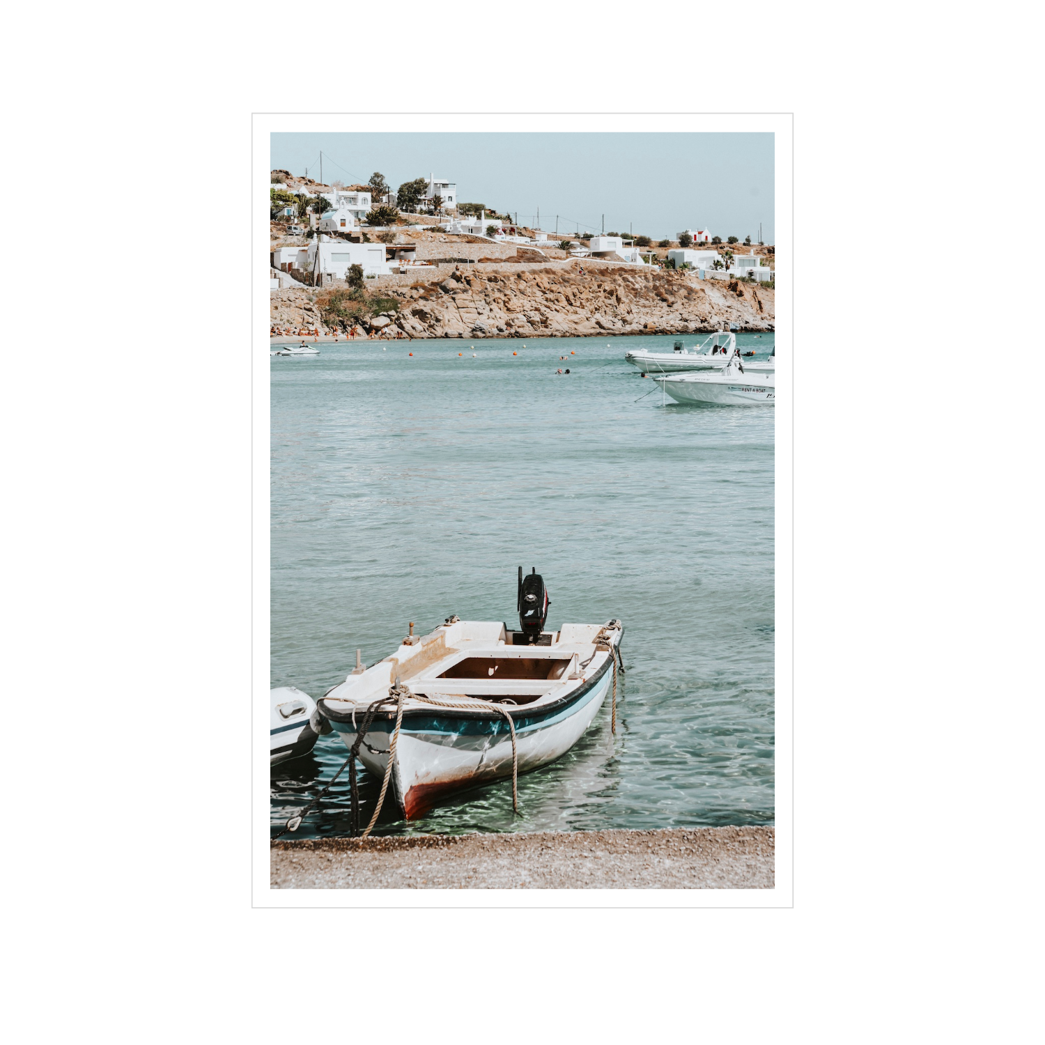 Mykonos Print, Greece Print - Amichi Co