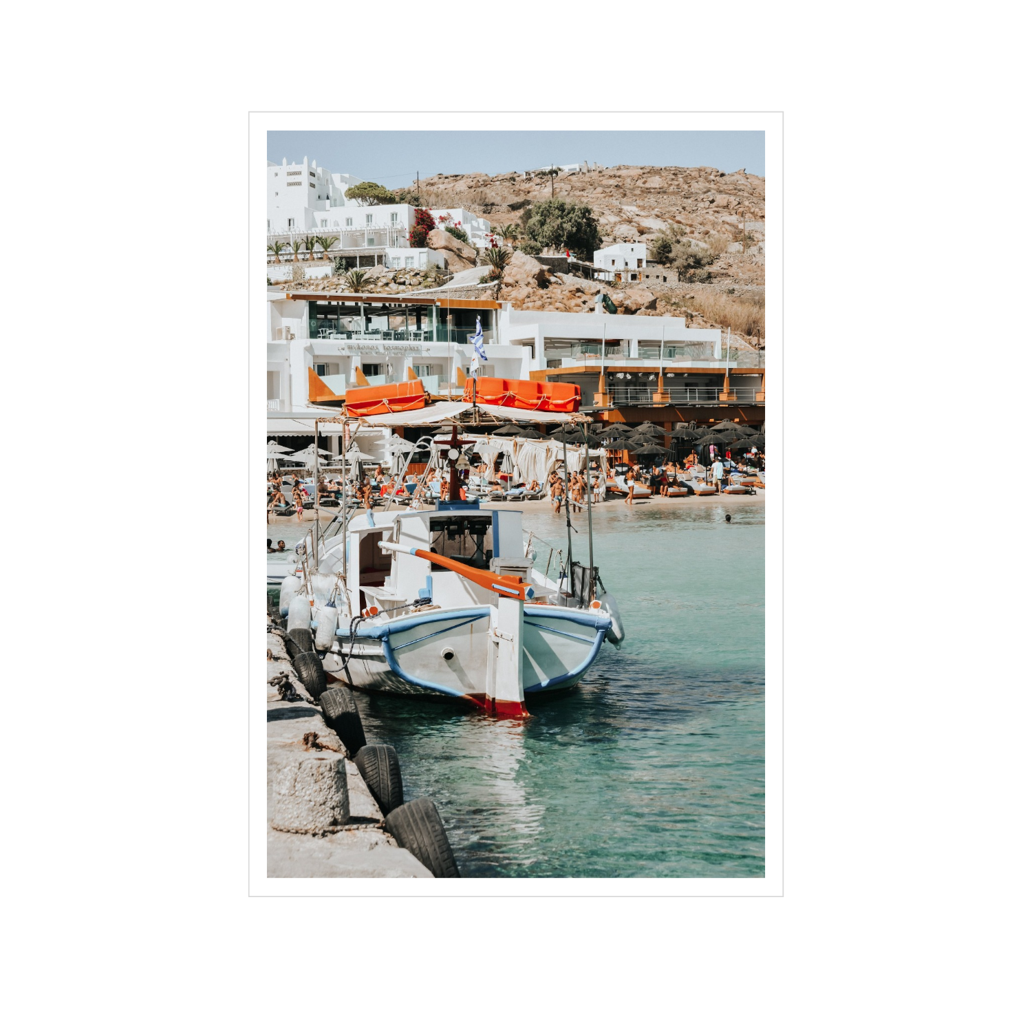 Mykonos Print, Greece Print - Amichi Co