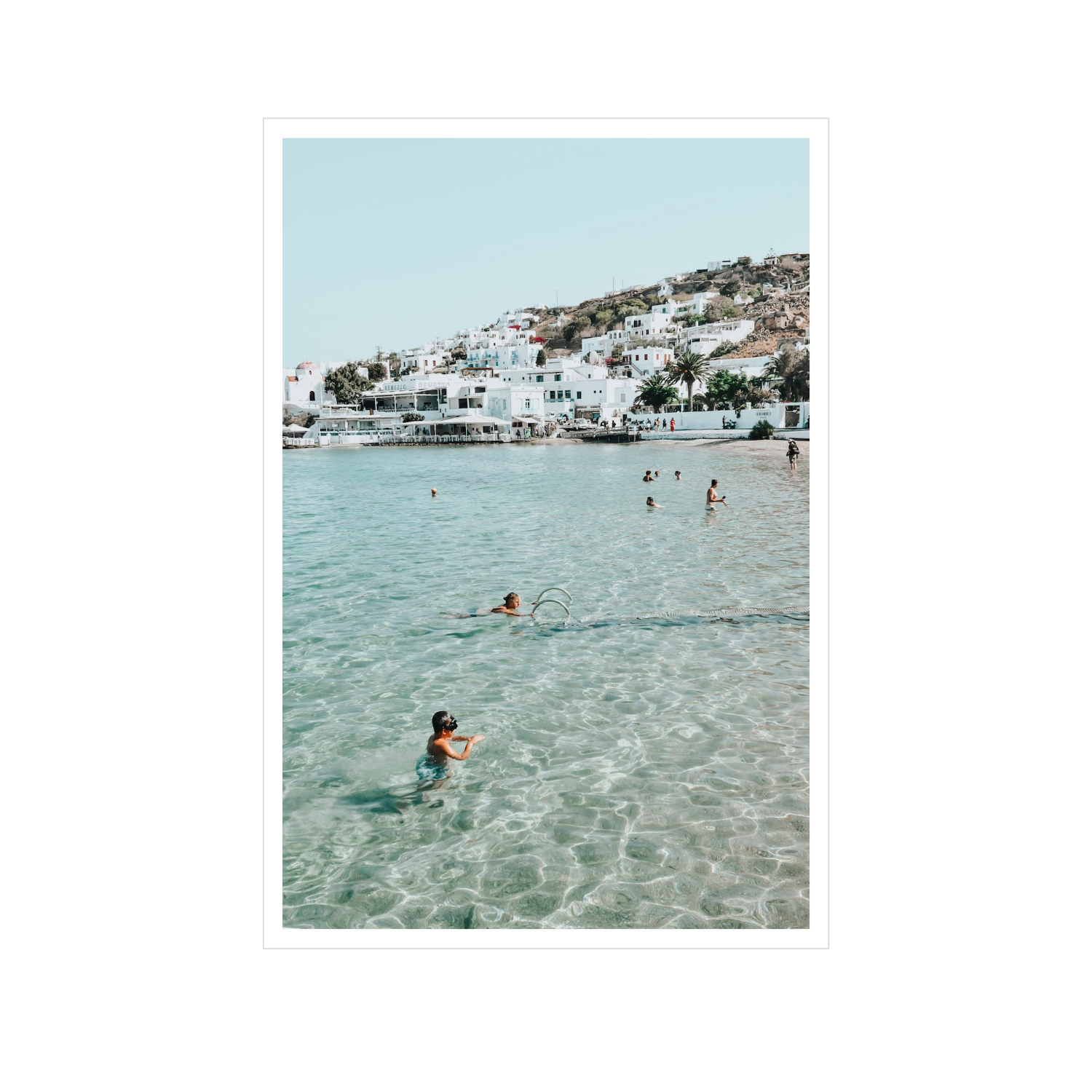 Mykonos Print, Greece Print - Amichi Co