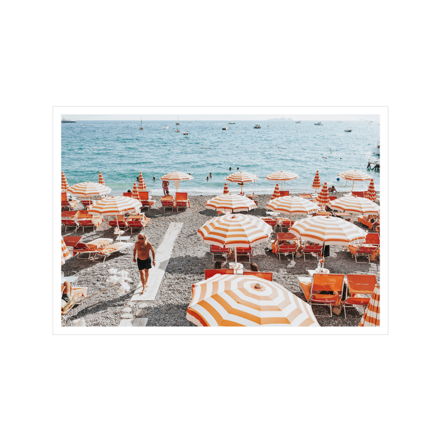 Positano Print, Italy Print - Amichi Co