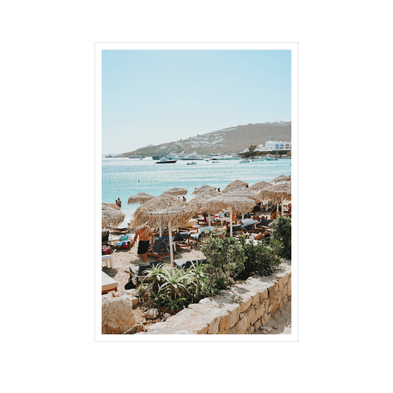 Mykonos Print, Greece Print - Amichi Co