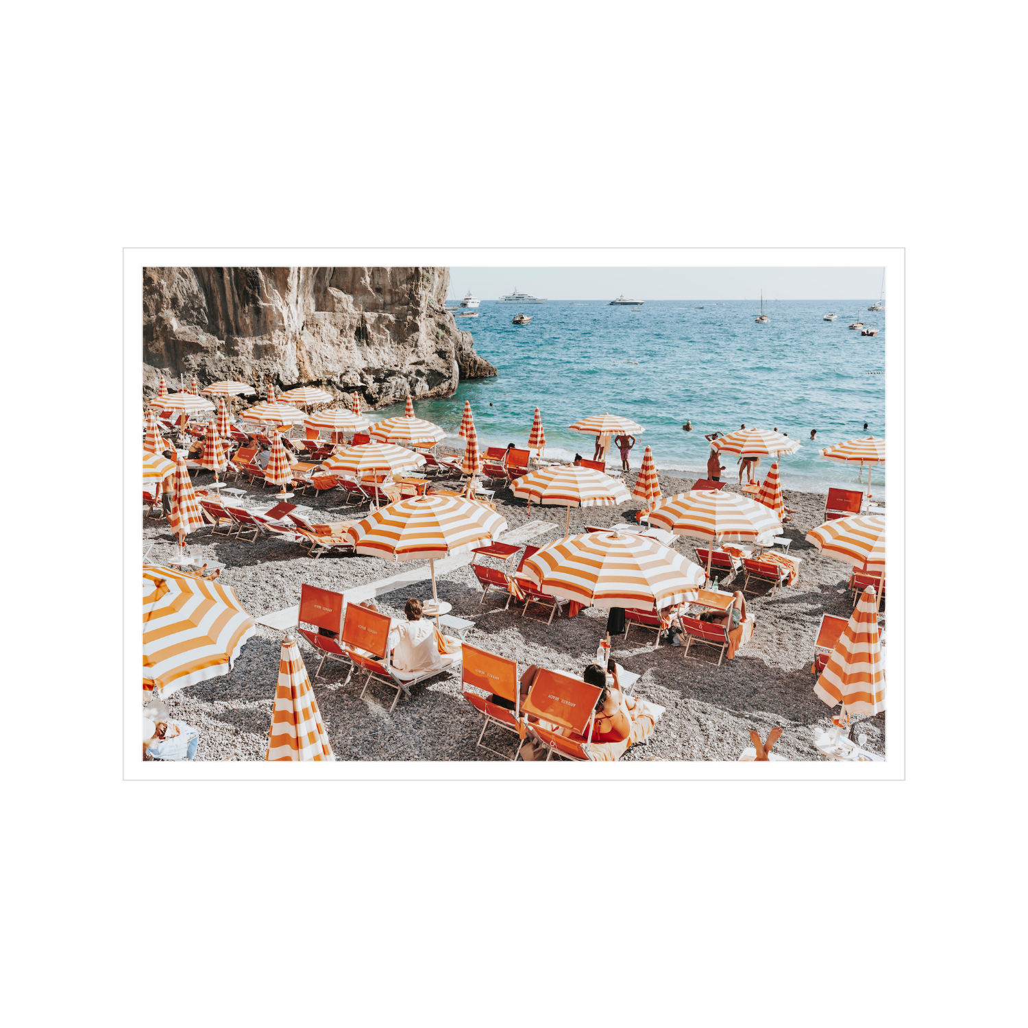 Positano Print, Italy Print - Amichi Co