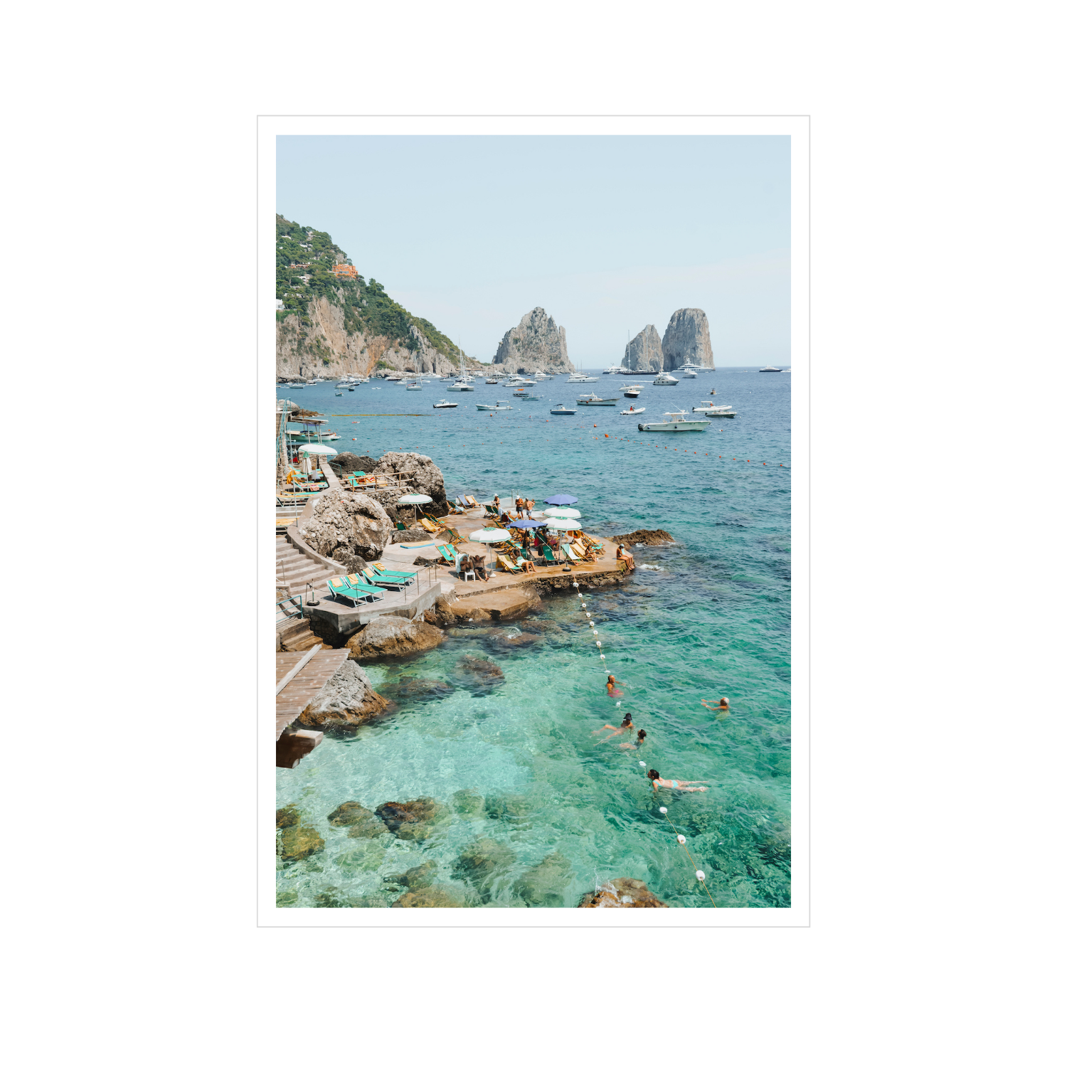 Capri Print, Italy Print - Amichi Co