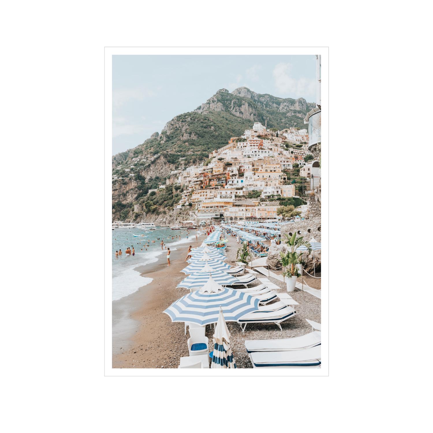 Positano Print, Italy Print - Amichi Co