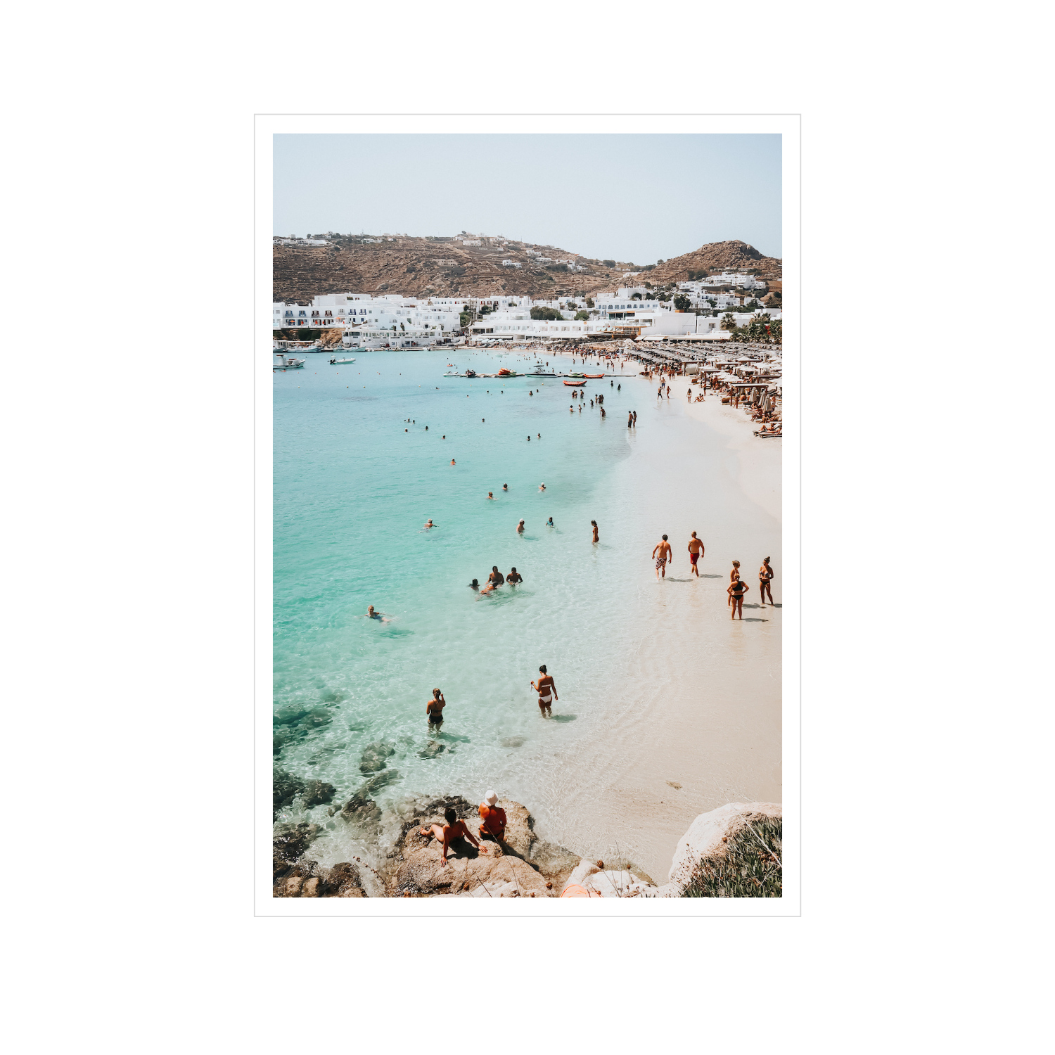 Mykonos Print, Greece Print - Amichi Co