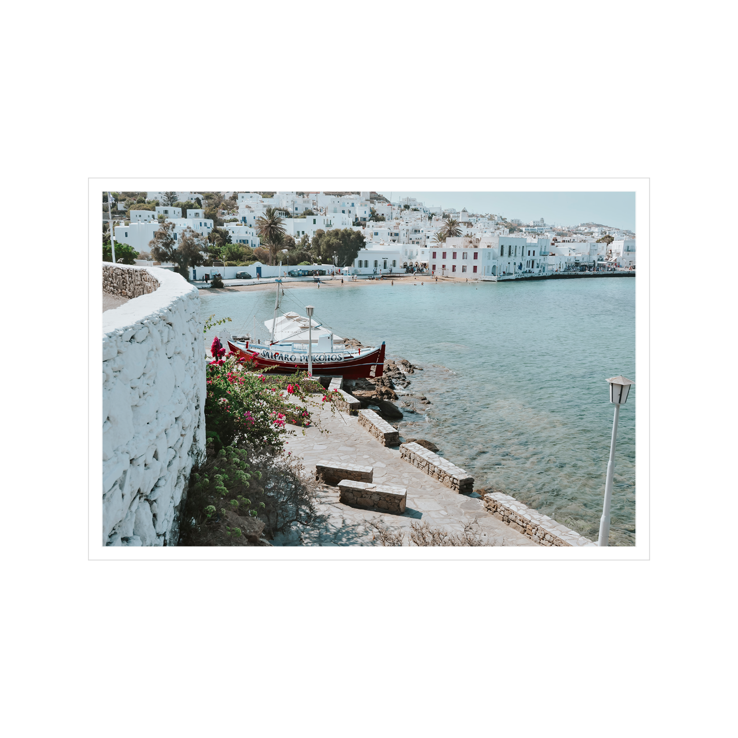 Mykonos Print, Greece Print - Amichi Co