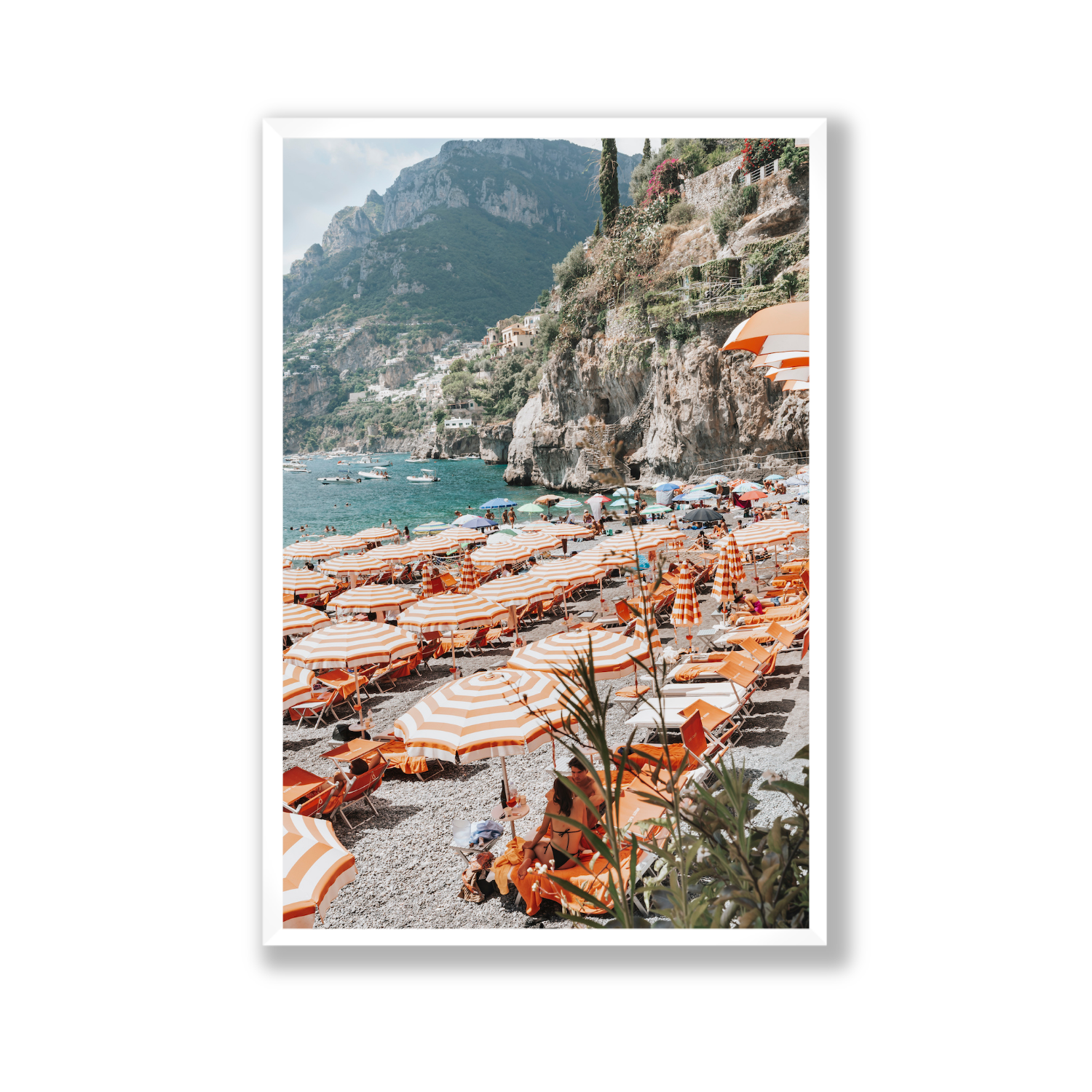 Positano Print, Italy Print - Amichi Co