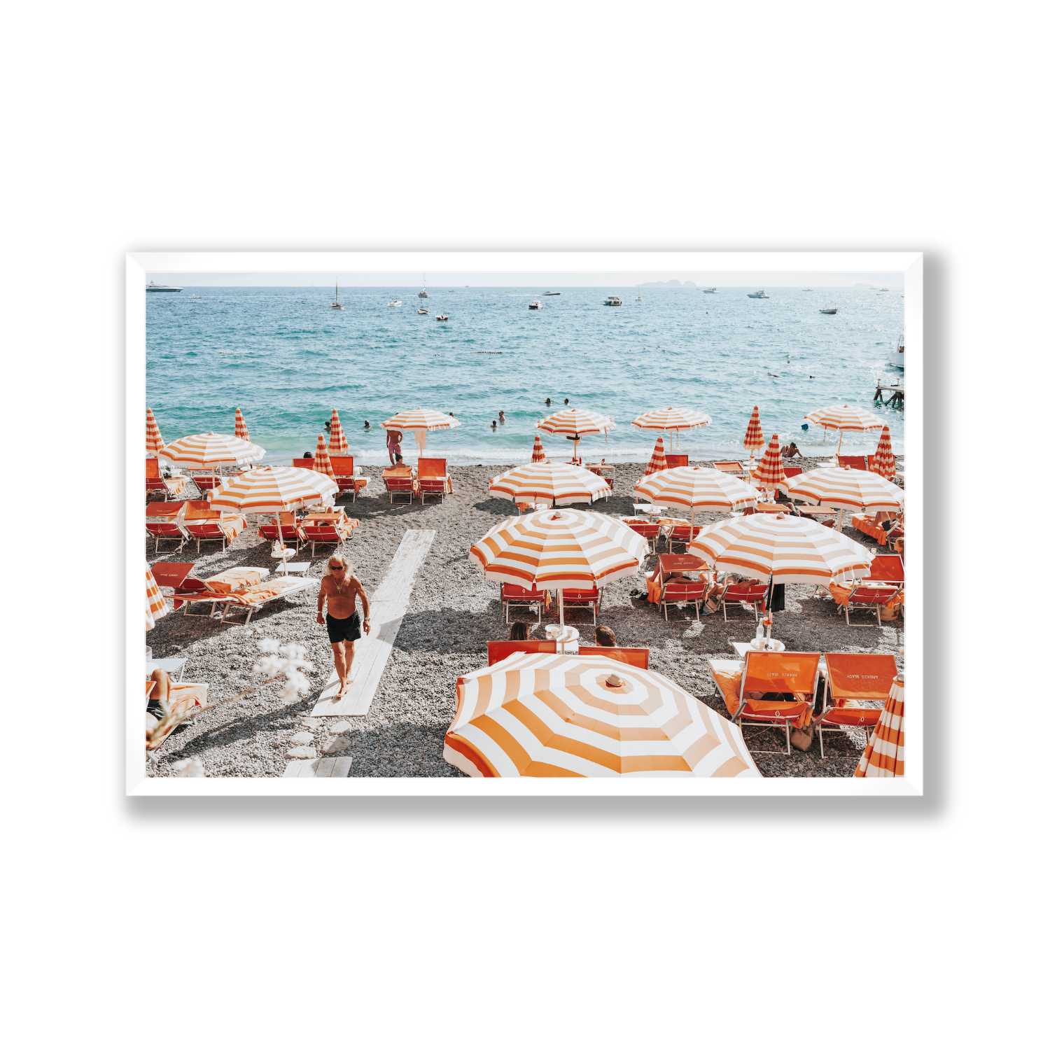 Positano Print, Italy Print - Amichi Co